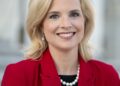 Official portrait of Ashley Hinson, Republican candidate in Iowa's 2026 U.S. Senate race.
