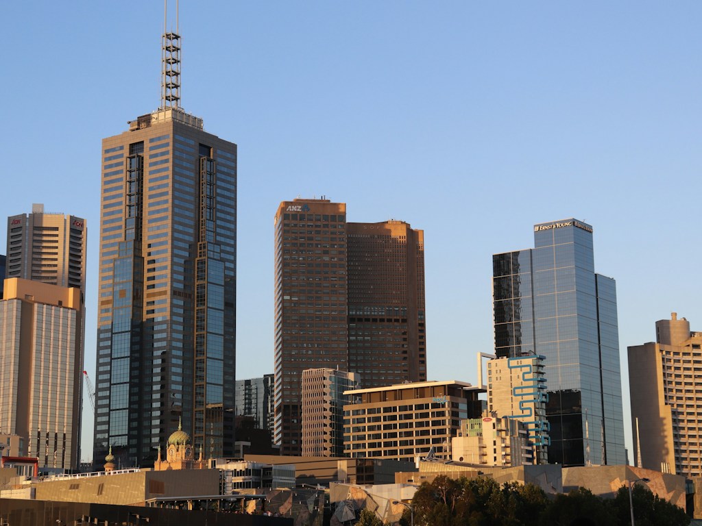 Southbank buildings in Victoria, an illustrative image of urban property and redevelopment pressure, not Victoria Barracks Sydney.