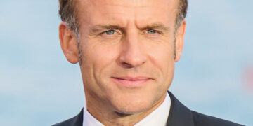 French President Emmanuel Macron at the 2025 United Nations Ocean Conference in Nice