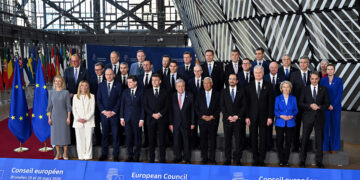 European Union leaders gathered at a European Council summit in Brussels in March 2026; contextual image for EU summit coverage.