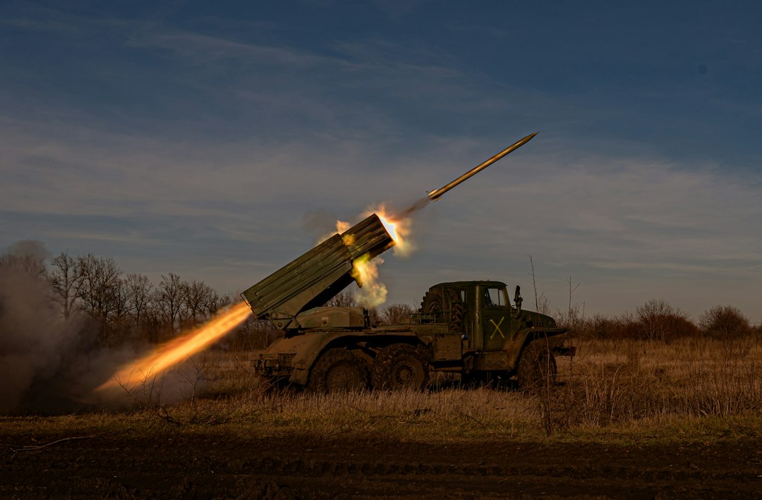 Military missile-launch equipment, shown for general context and not as a depiction of a specific Houthi attack.