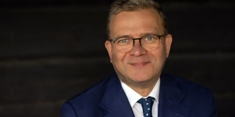 Petteri Orpo, Prime Minister of Finland, in an official portrait taken in September 2026.