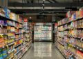 Refrigerated supermarket shelves, illustrating the connected cooling systems at the centre of France’s supermarket cyberattack