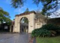 The Oxford Street entrance gate to Victoria Barracks in Paddington, Sydney, the historic military property at the centre of the proposed sell-off.