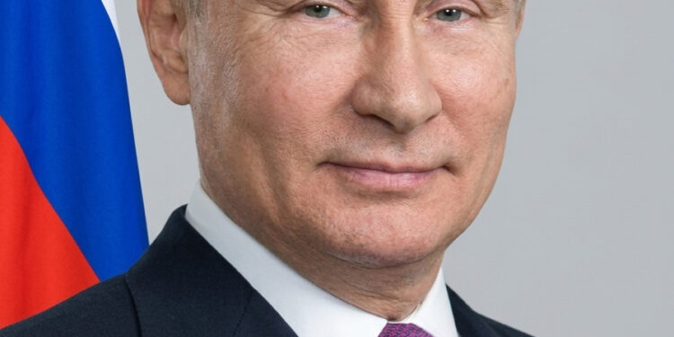 Russian President Vladimir Putin in an official 2026 portrait; image used to identify the Russian leader in coverage of the diesel export agreement